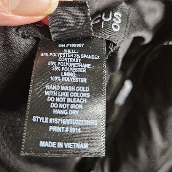 Enfocus Studio black and white sleeveless lined sheath dress - Picture 8 of 11